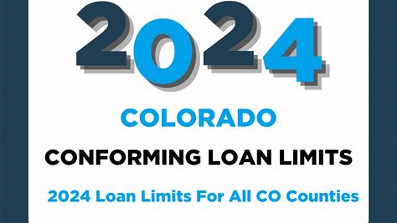 Colorado Conforming Loan Limits 2024