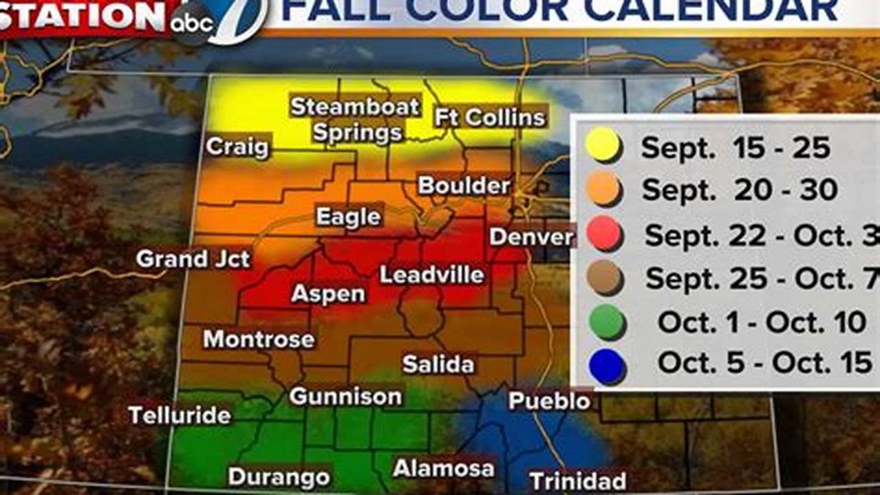 Colorado Fall Colors Map 2025