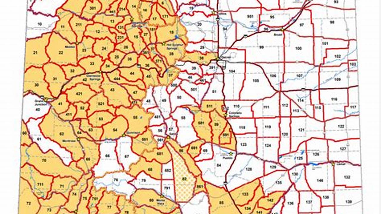 Colorado Hunting Unit Map 2024