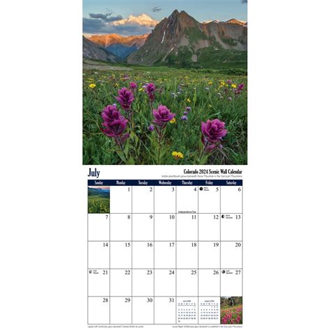 Colorado Calendar 2024