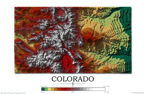 Map of the State of Colorado, USA Nations Online Project