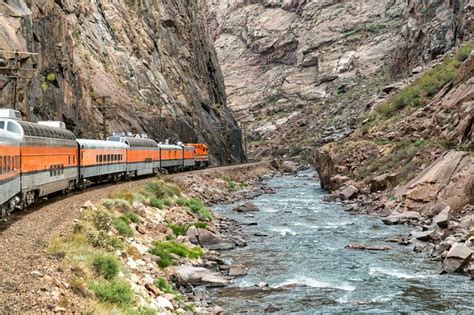 Colorado River Train Scenery