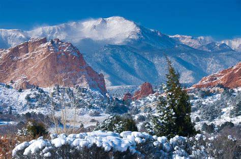 Colorado Springs in Winter