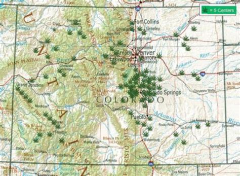 Colorado Marijuana Dispensary Map