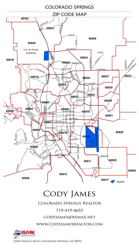 10+ Colorado springs zip code map image ideas Wallpaper