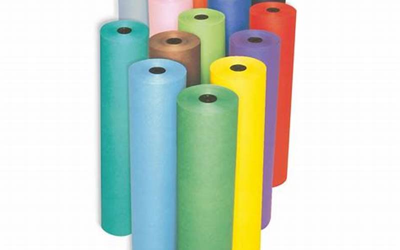 Colored Paper Rolls