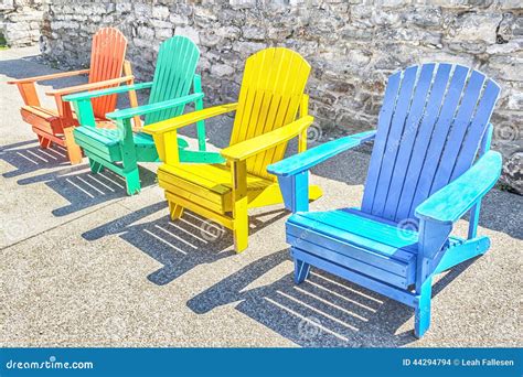 Colored Adirondack Chairs
