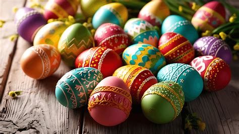 Colored Easter Egg Pictures