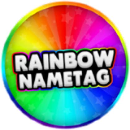Colored Nametag - Roblox