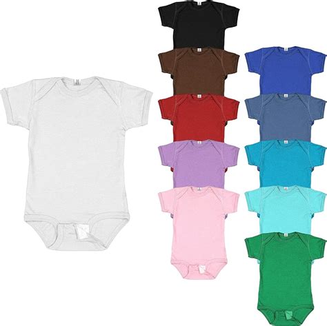Colored Onesies In Bulk
