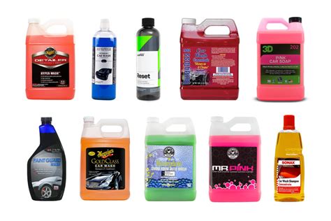Colored Soap Car Wash
