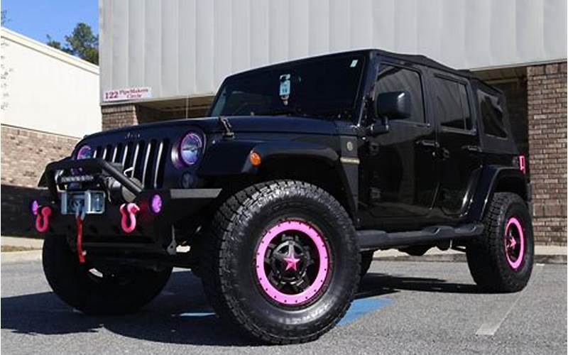 Colorful Accents Jeep Wrangler