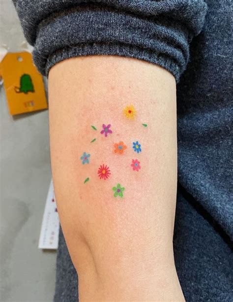 50 Beautiful Small and Colorful Tattoos Doozy List