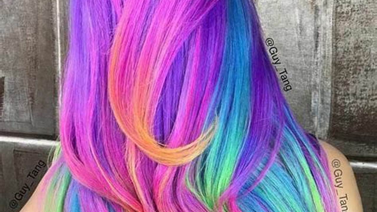 Colorful, Hairstyle