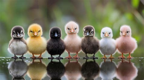 Colorful Cute Baby Animals Wallpaper