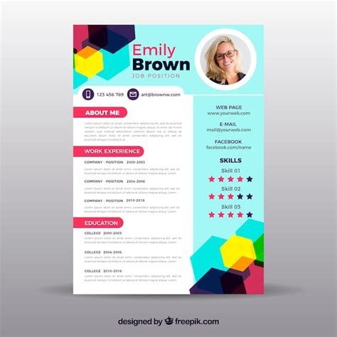 Colorful Cv Templates