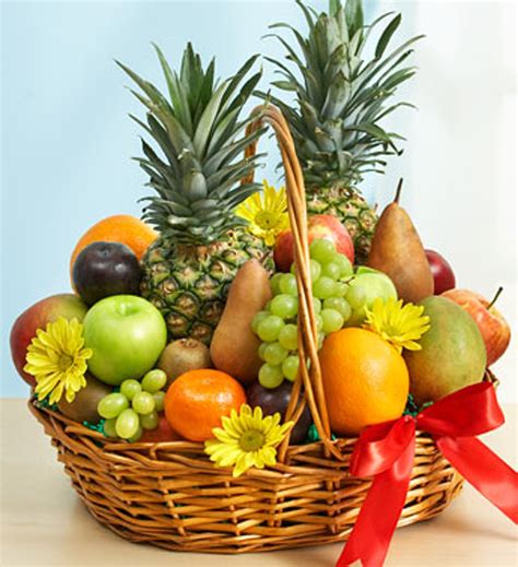 Colorful Fruit Basket