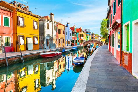 Colorful Houses Burano Italy