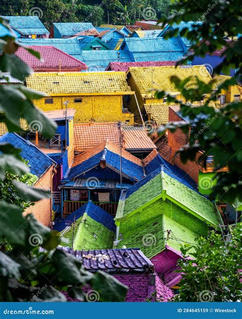 Colorful Houses in Malang