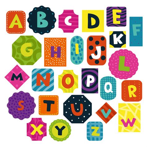 Colorful Letter
