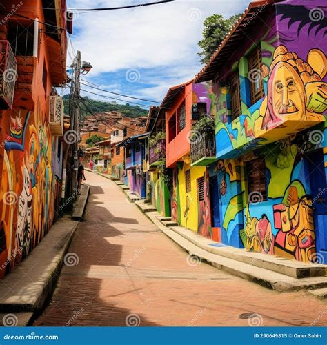 Colorful Medellin Streets