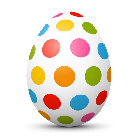 Colorful Single Easter Eggs