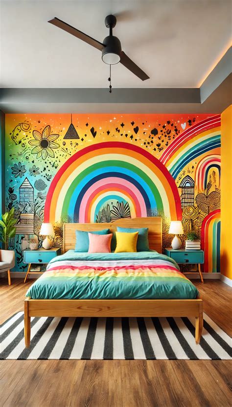 Colorful bedroom ideas