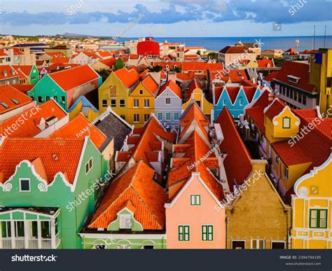 Colorful buildings in Praia