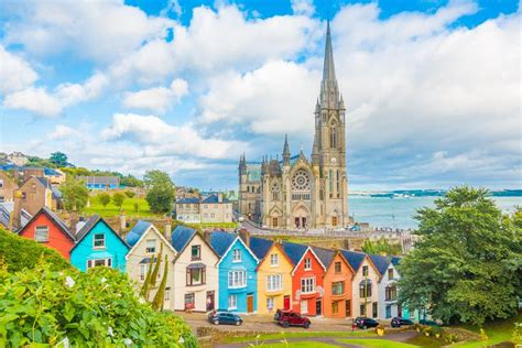 Colorful town ireland