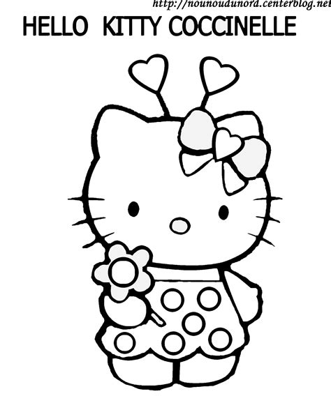 Coloriage à Imprimer Gratuit Hello Kitty