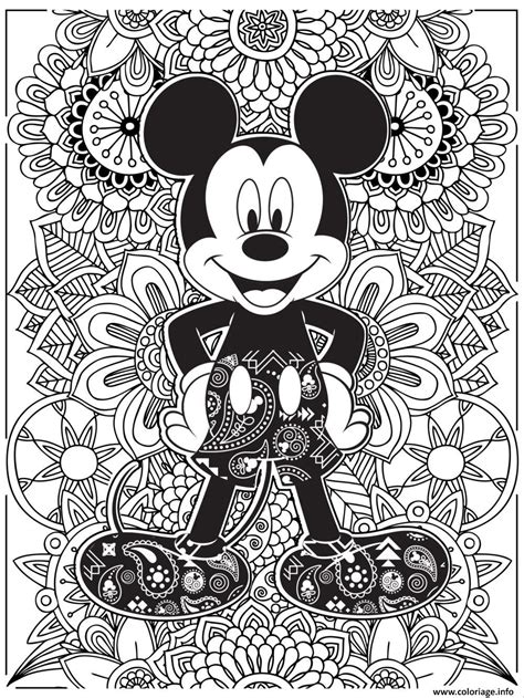 Coloriage A Grave Imprimer Disney Mandala Designs