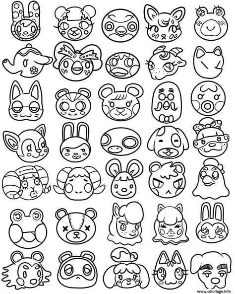 Coloriage Animal Crossing