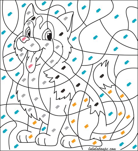Coloriage Avec Code Couleur