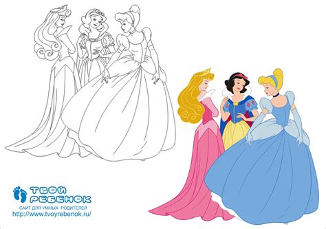 Coloriage Avec Modele Disney
