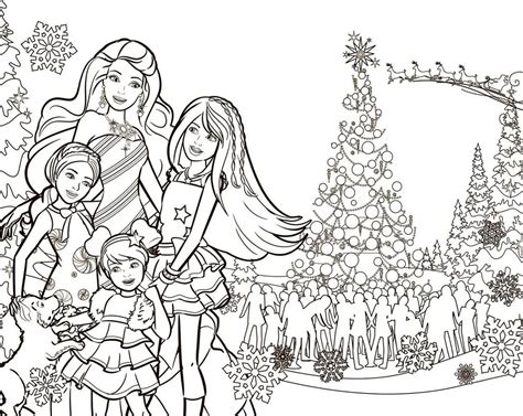 Coloriage Barbie De Colorat