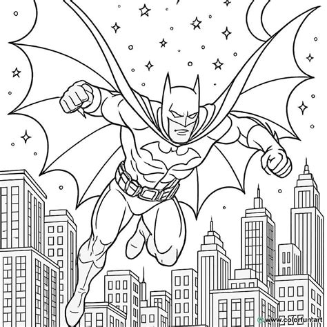 Coloria   ge Batman Enter
