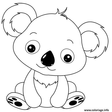 Coloriage Bebe Animaux