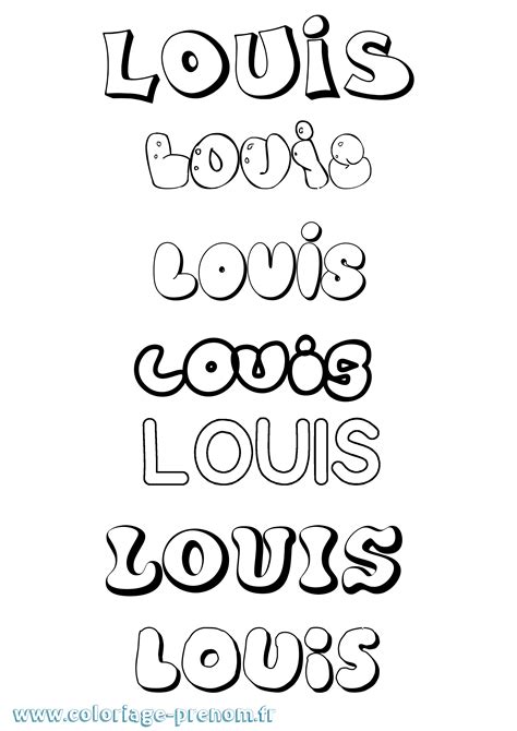 Coloriage Bebe Louis