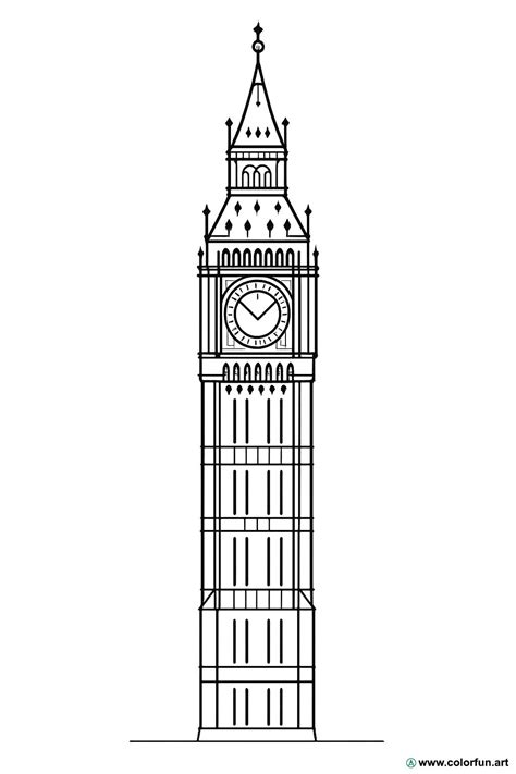Coloriage Big Ben