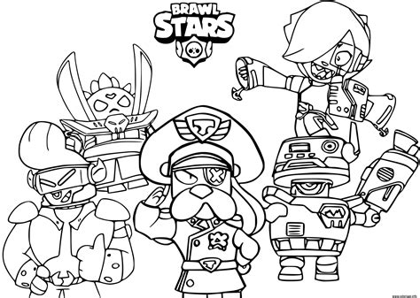 Coloriage Brawl Star