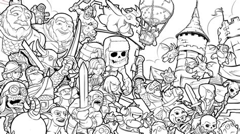 Coloriage Clash Royale