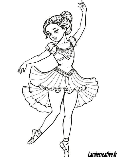 Coloriage De Danseuse