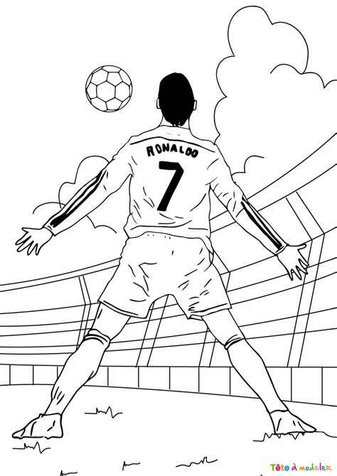 Coloriage De Foot à Imprimer