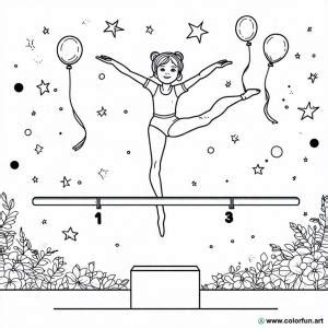 Coloriage De Gym