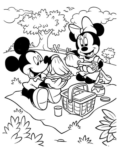 Coloriage De Mickey