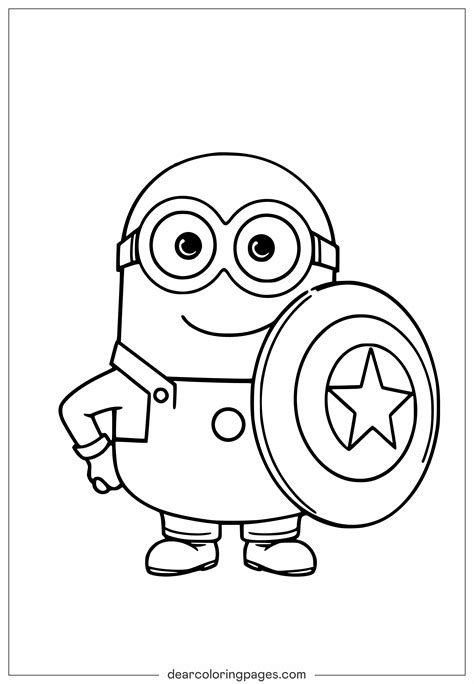 Coloriage De Minion