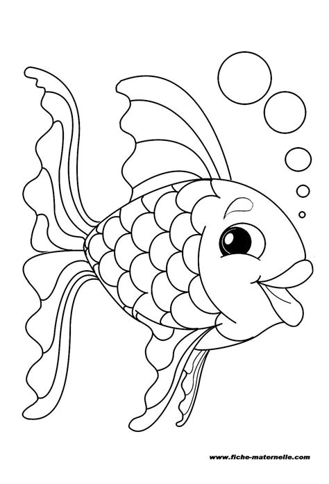 Coloriage De Poisson