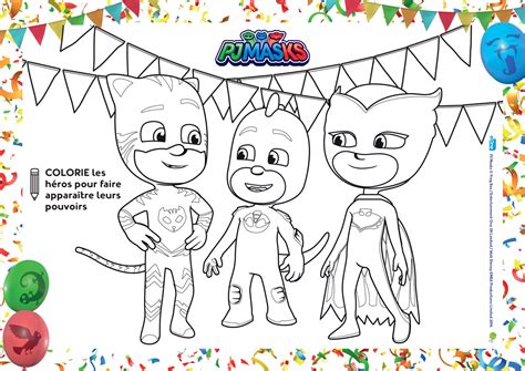 Coloriage De Pyjamasque