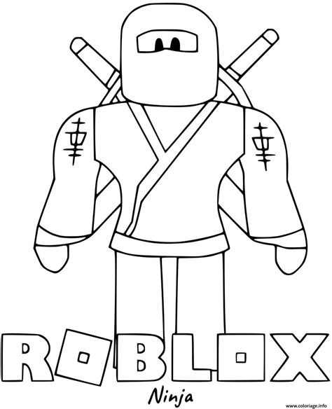 Coloriage De Roblox