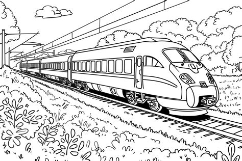 Coloriage De Train